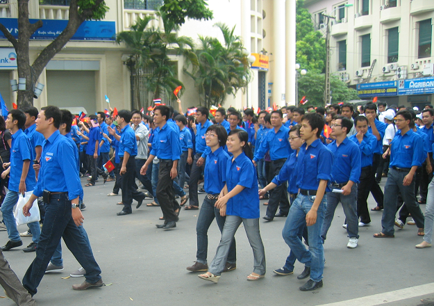 Đoàn Thanh niên HANDICO tham gia đi bộ "Vì cộng đồng ASEAN hòa bình và thịnh vượng”, tháng 8/2010